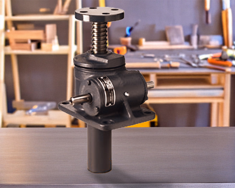 Joyce screw jacks and actuators stored in a warehouse, prepared for shipment to customers